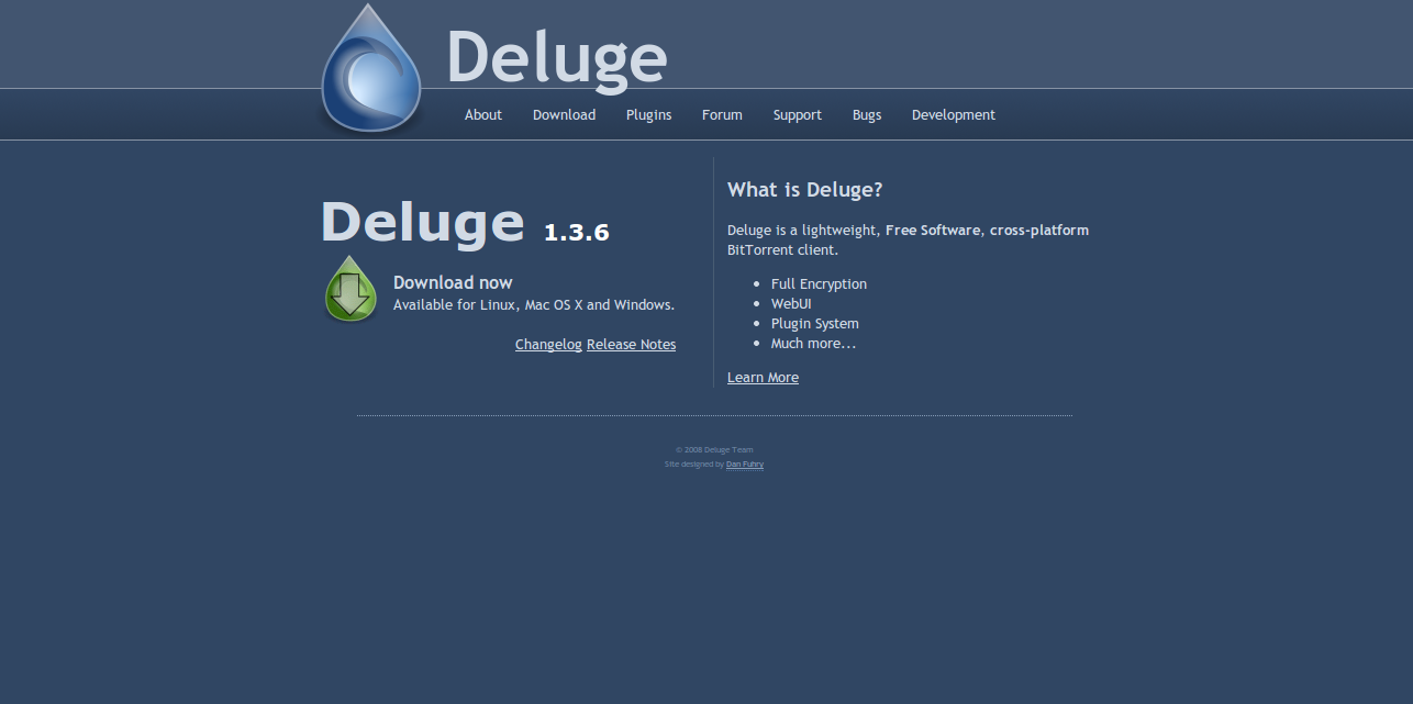 deluge torrent client