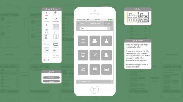 wireframe design tool