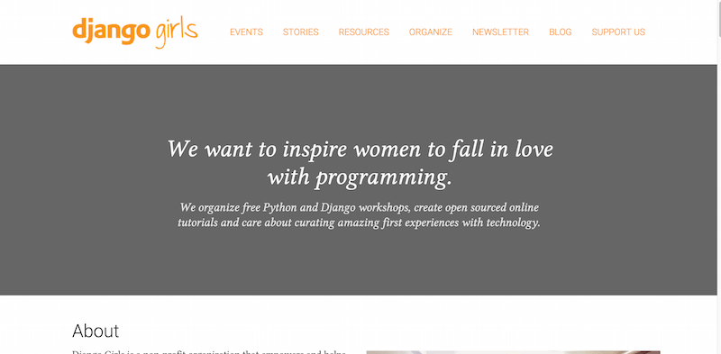 Django Girls start your journey with programming