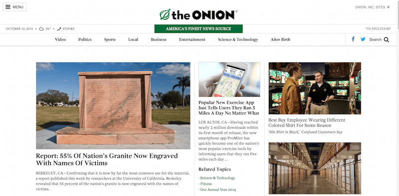 The Onion America s Finest News Source