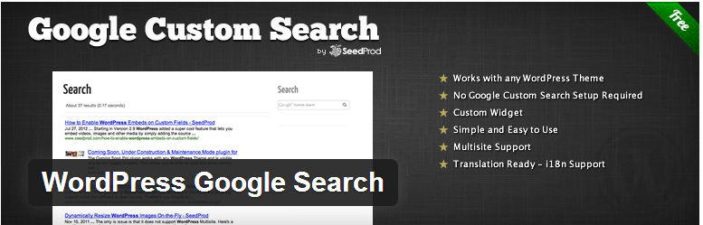 WordPress Google Search