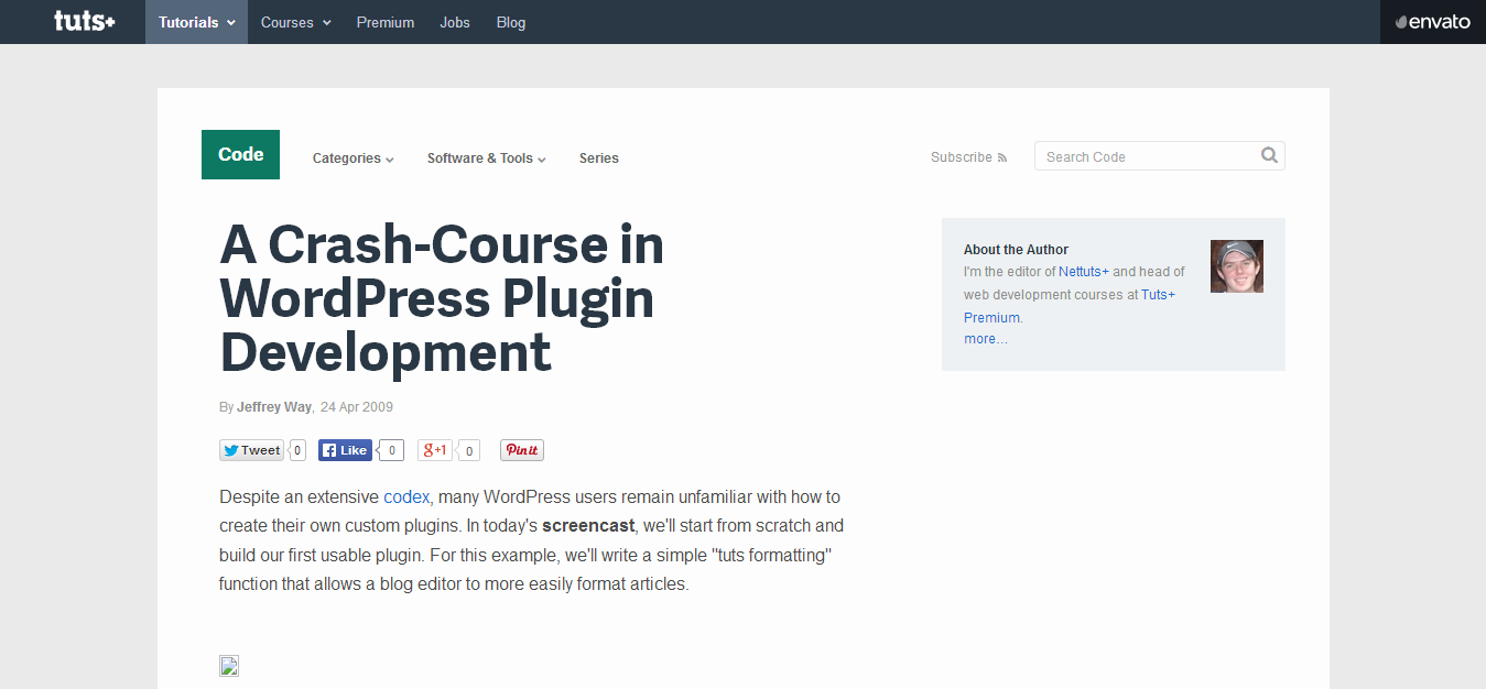 A Crash Course in WordPress Plugin Development