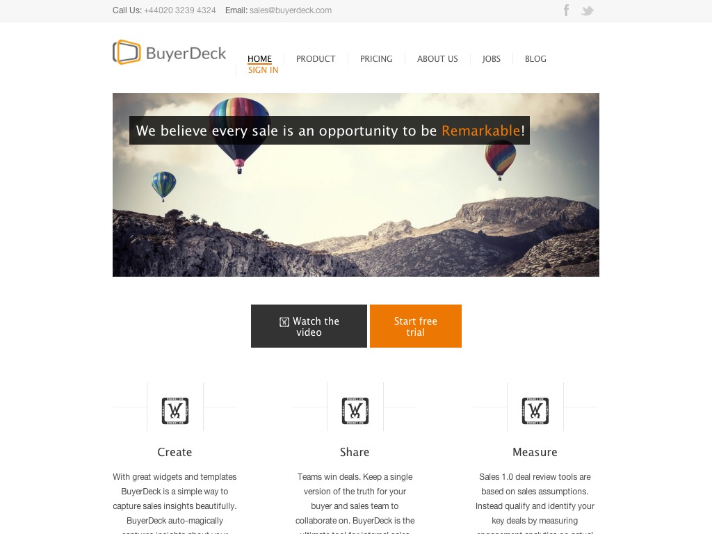 BuyerDeck - Platform to Capture Leads for B2B Marketers