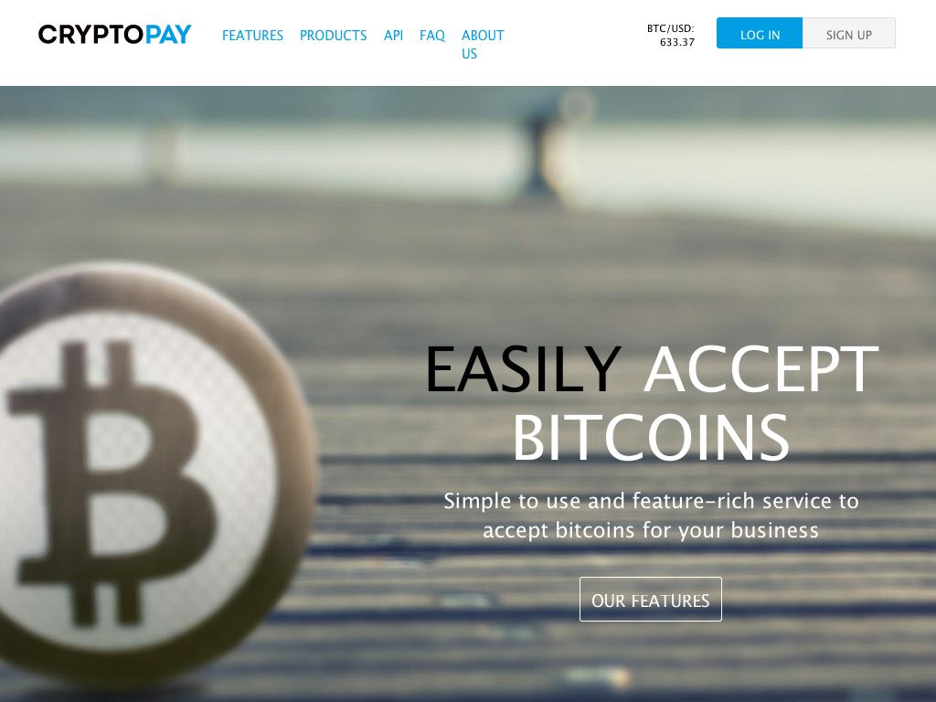 Bitcoin online payment gateway