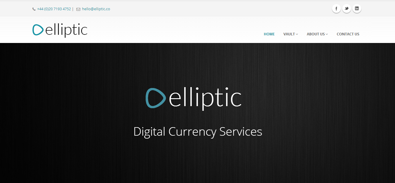 Elliptic - Digital Currency Services