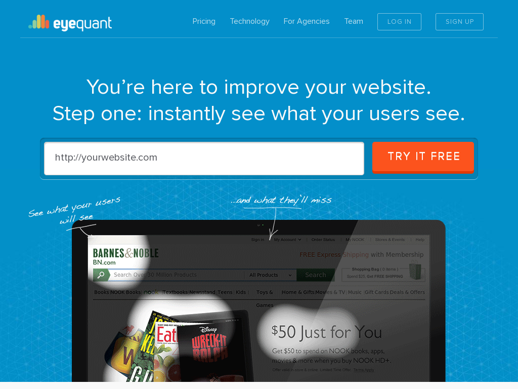 Eyequant Tracking Your Visitor Eye Movement Web Development