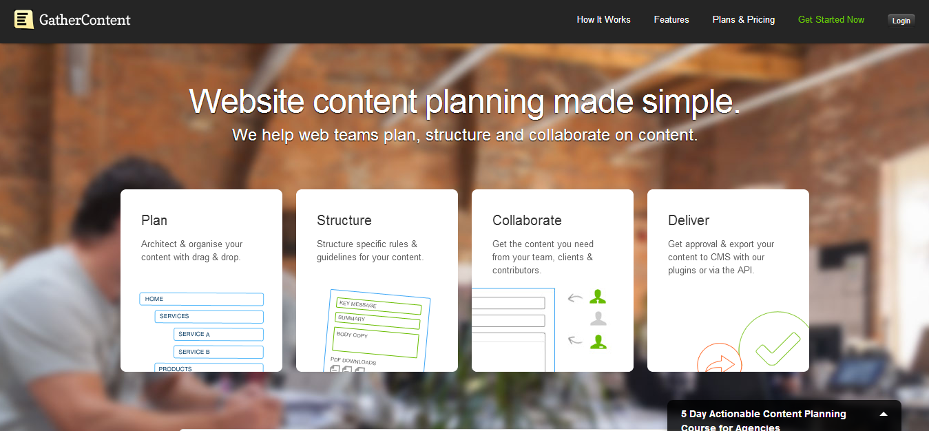 GatherContent — Simple Website Content Organisation Collaboration.
