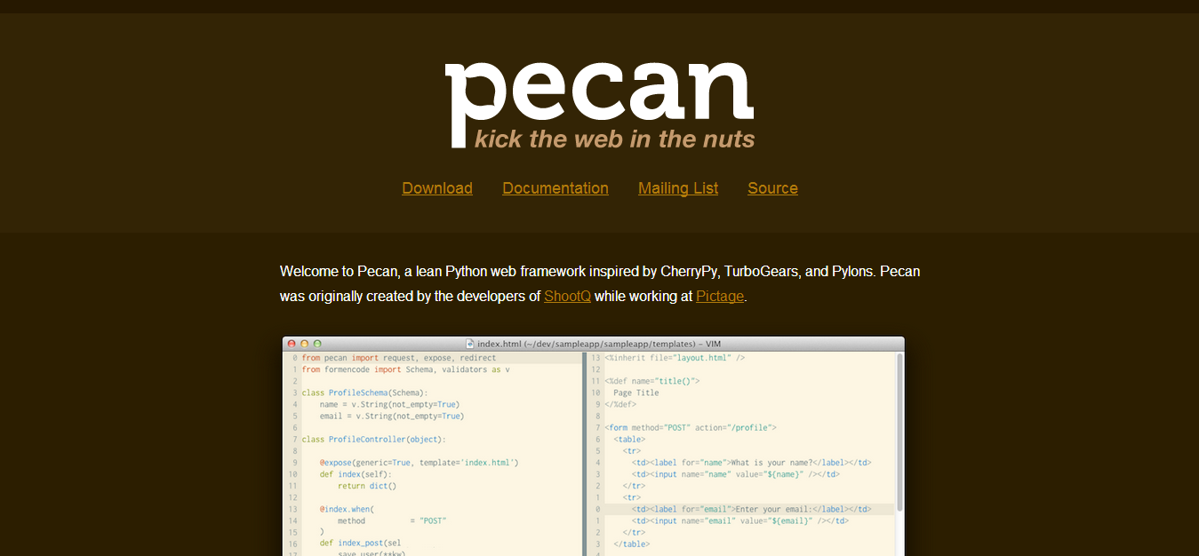 Pecan Kick the Web in the Nuts