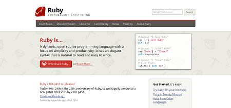 Ruby Programming Language