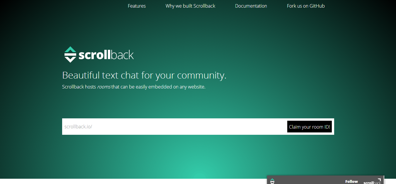 Scrollback beautiful micro forums for open communities.