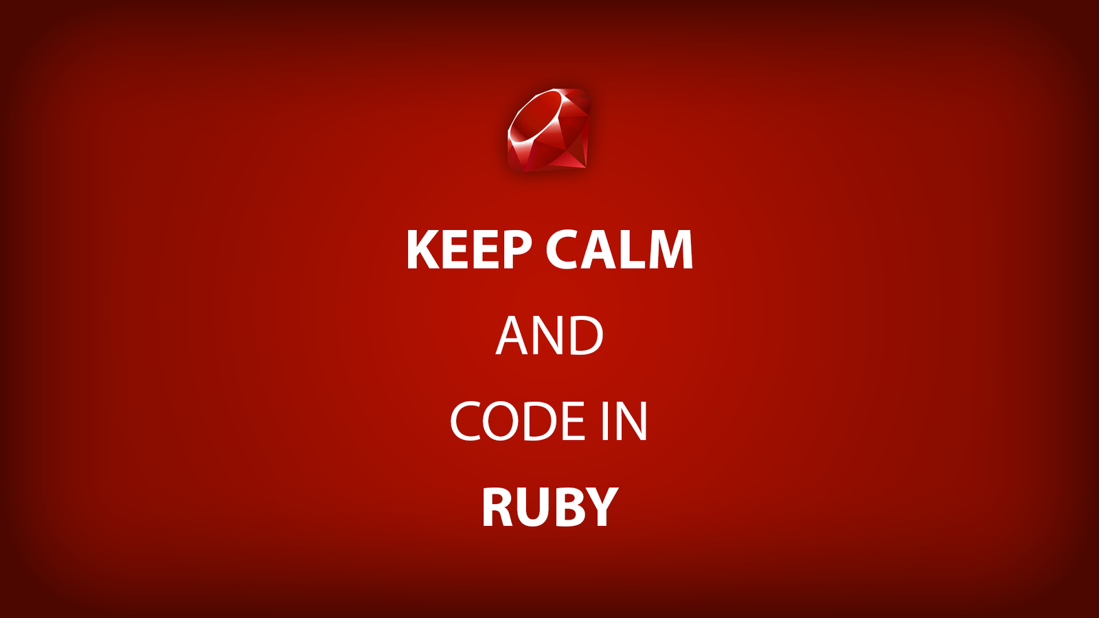 ruby programming language wallpaper