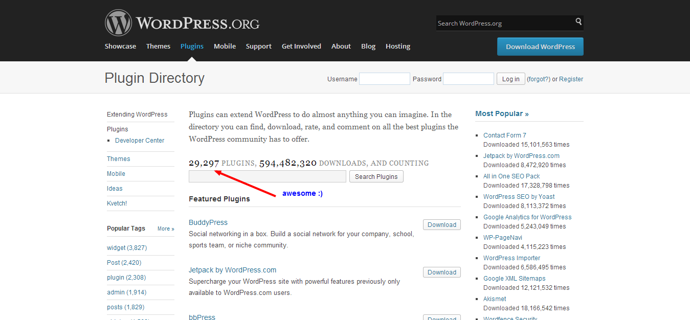WordPress Plugins Directory