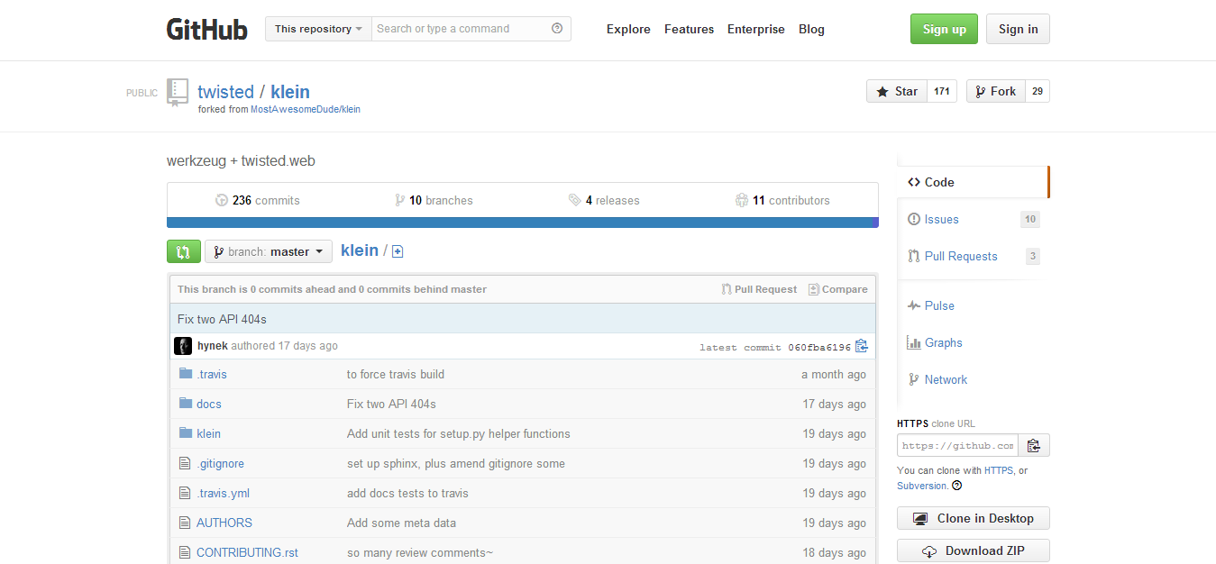 twisted klein · GitHub