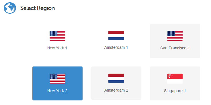 DigitalOcean region