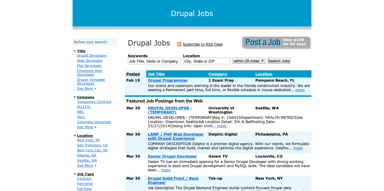 Drupal Jobs