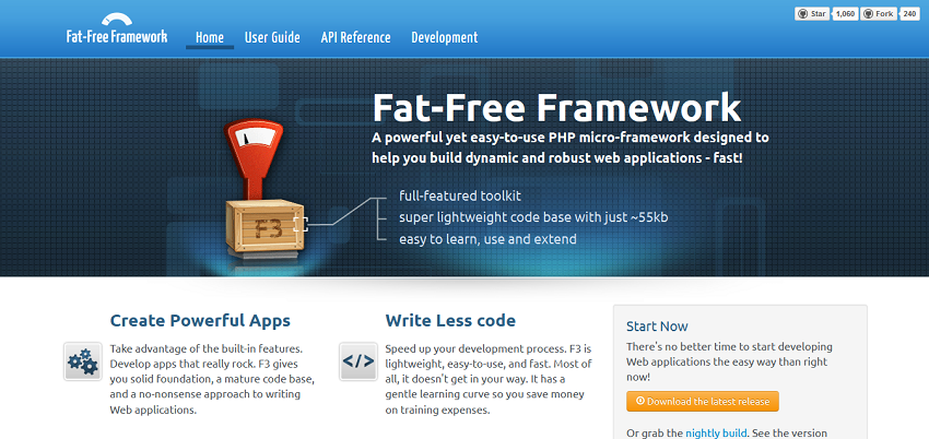 Home I Fat-Free Framework for PHP