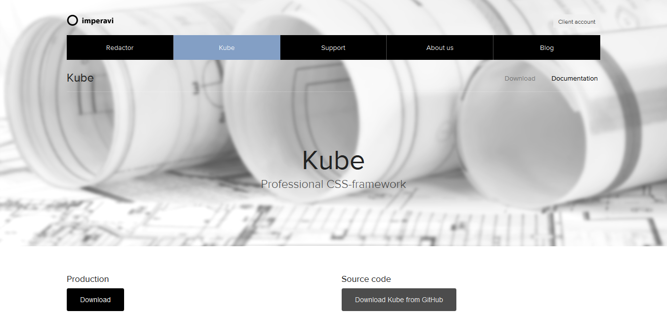 Kube — professional CSS-framework