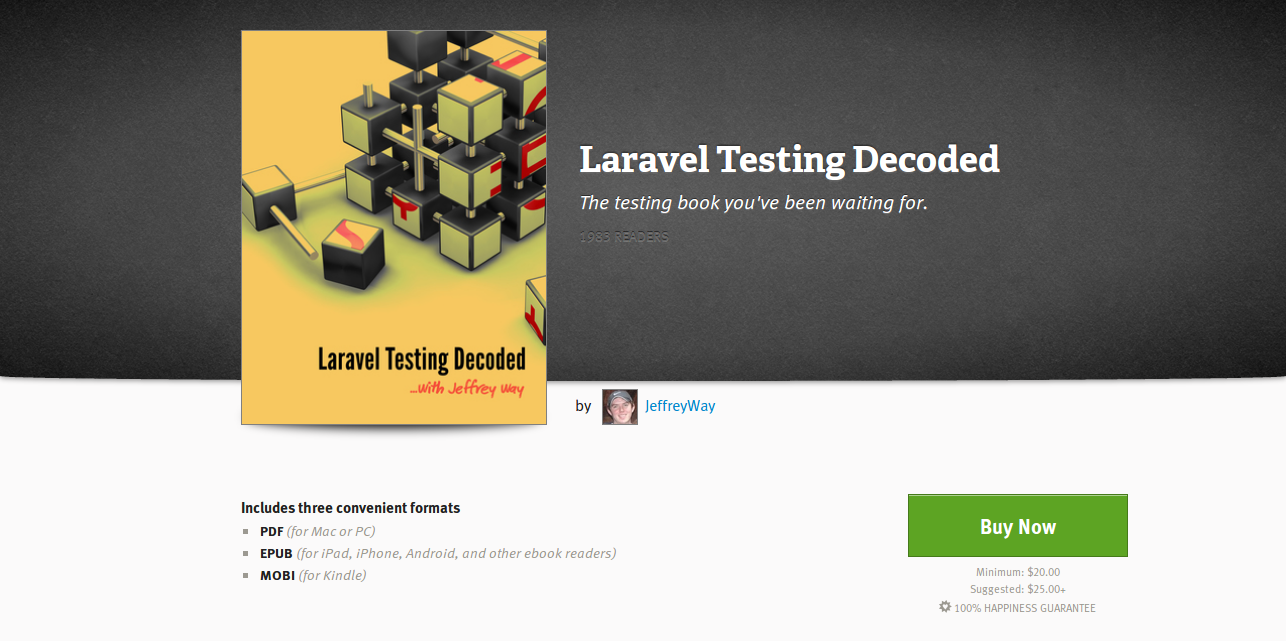 Laravel Testing Decoded by JeffreyWay Leanpub PDF iPad Kindle