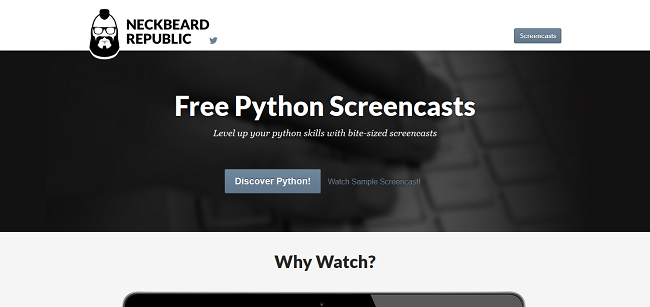 Neckbeard Republic — bite-sized python screencasts
