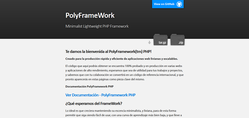 PolyFrameWork