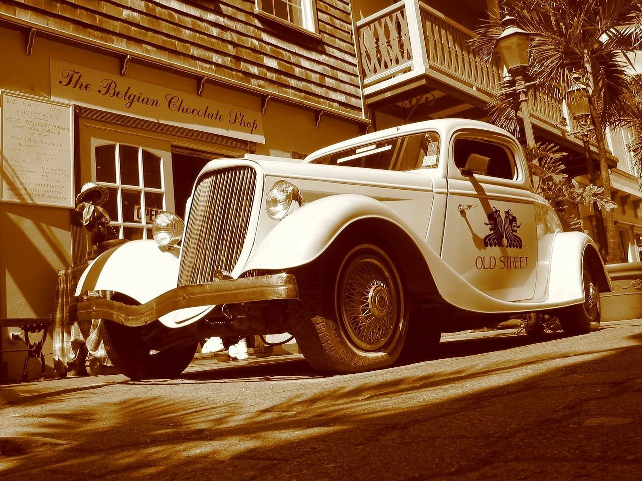 St. Marteen, Virgin Islands - Sepia