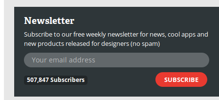 webdesignerdepot.newsletter