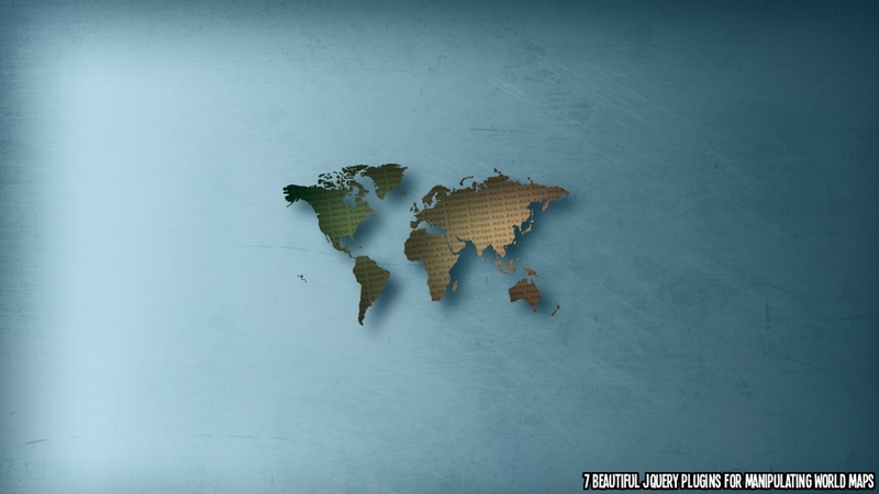 7 Beautiful jQuery Plugins to Manipulate World Maps