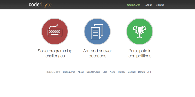 Coderbyte Programming Game Challenges Competitions