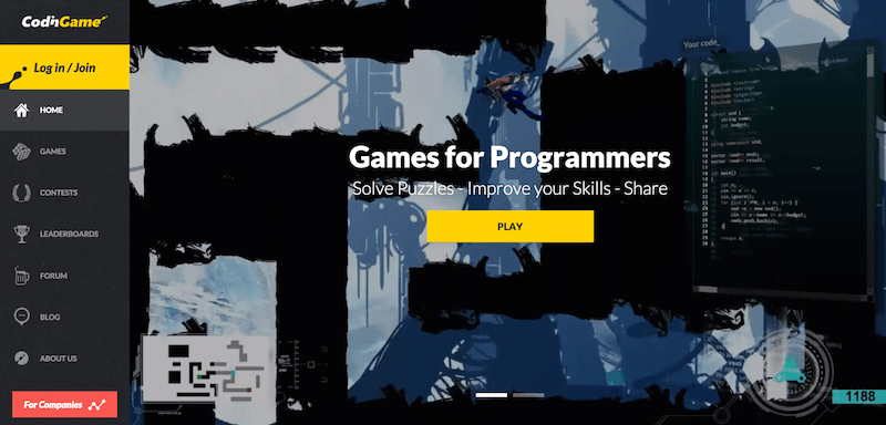 Games for programmers CodinGame