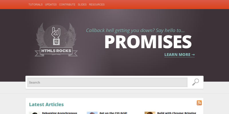 HTML5 Rocks A resource for open web HTML5 developers