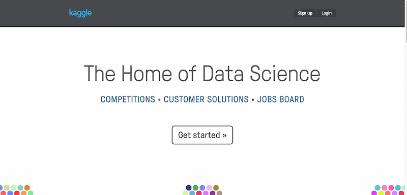 Kaggle The Home of Data Science