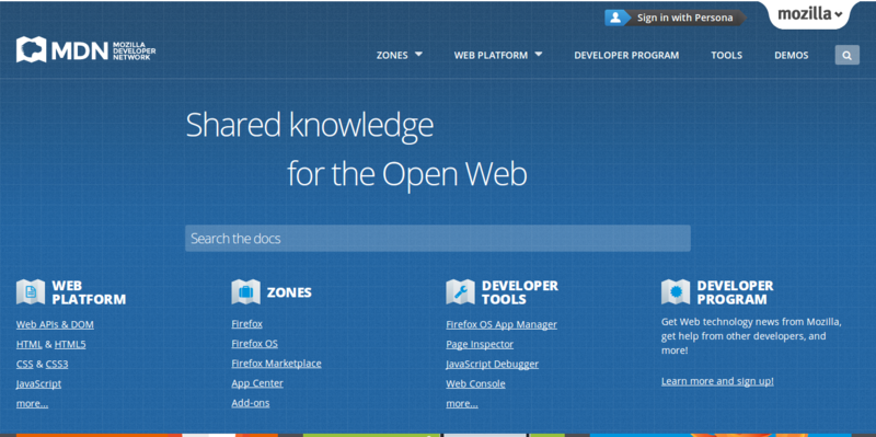 Mozilla Developer Network