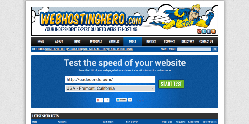 Test the Speed of Your Website From 6 Locations