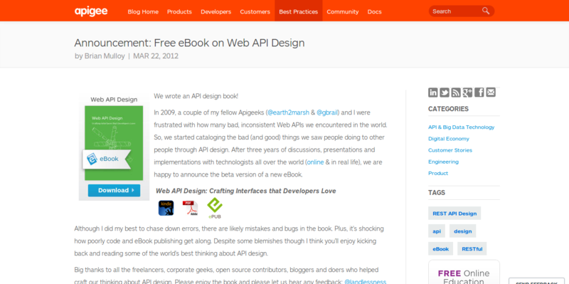 Web API Design