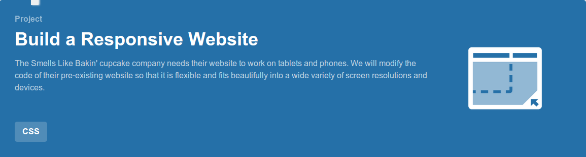 Build a Responsive Website Project