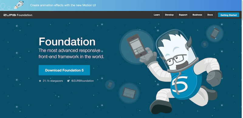 Foundation The Most Advanced Responsive Front end Framework from ZURB