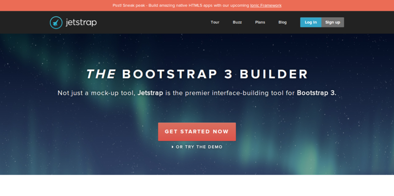 Jetstrap The Bootstrap Interface Builder