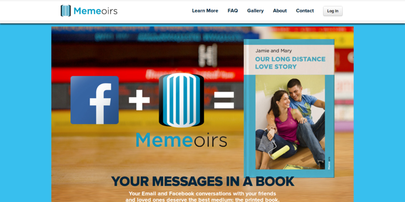 Memeoirs  A Book With Your Online Conversations   Home