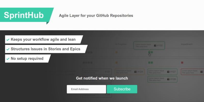 SprintHub – Agile Layer for your GitHub Repositories