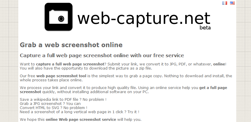 web capture