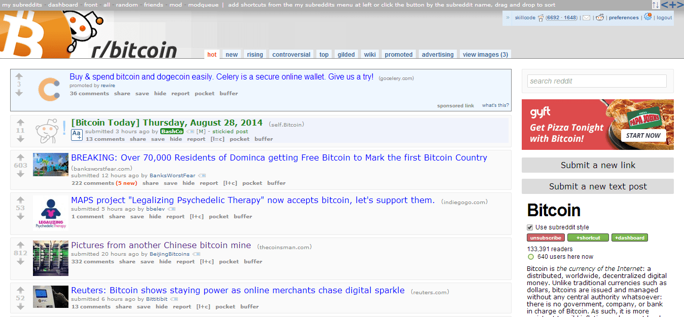 bitcoin reddit forum