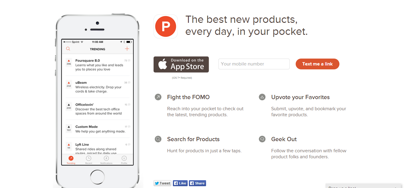 Product Hunt for iOS