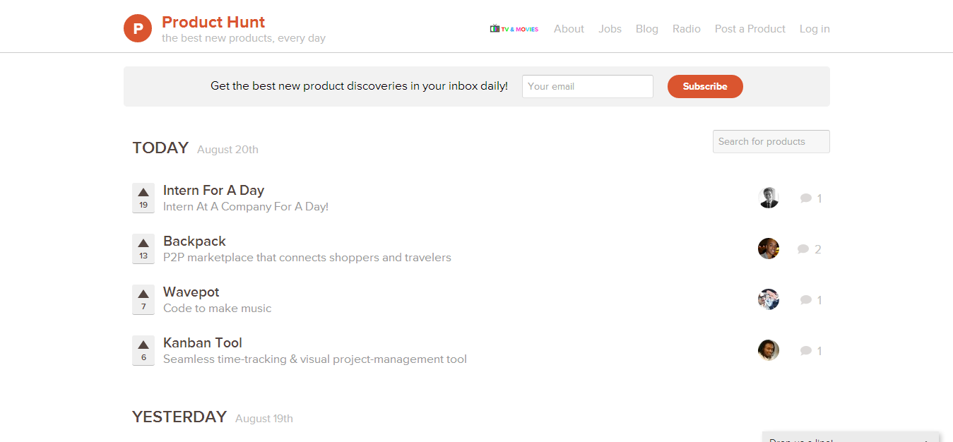 product hunt faq