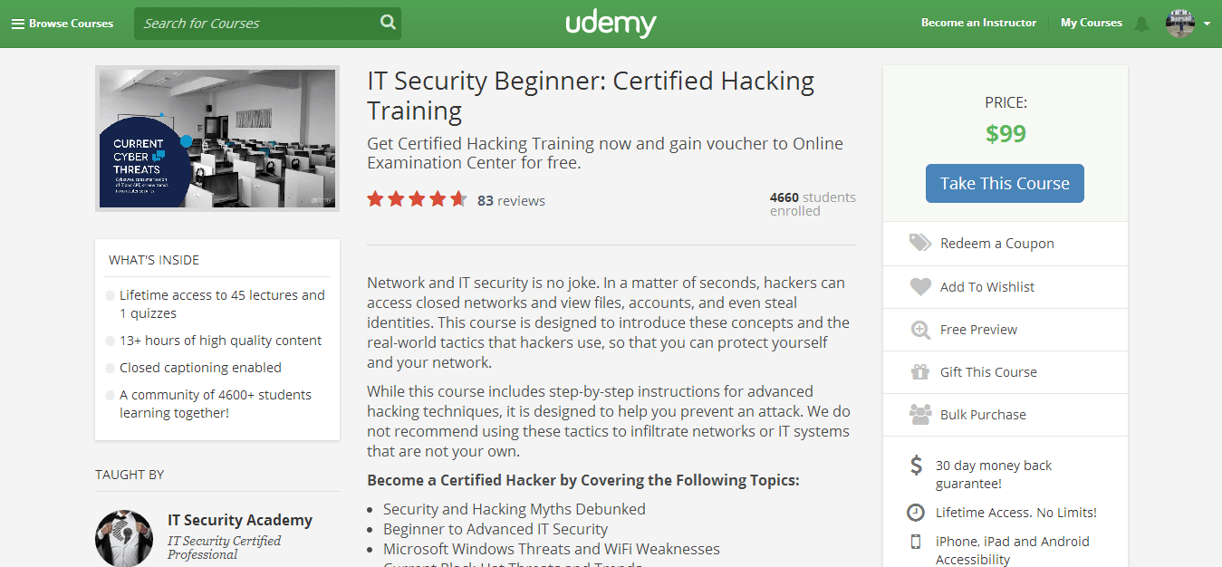 Certified Hacking Training