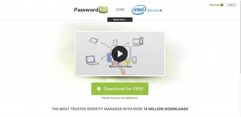 Free Password Manager   PasswordBox