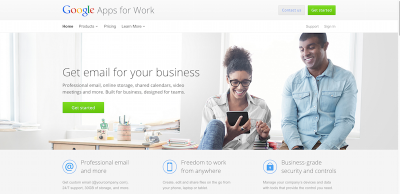Google Apps for Work – Email  Collaboration Tools And More