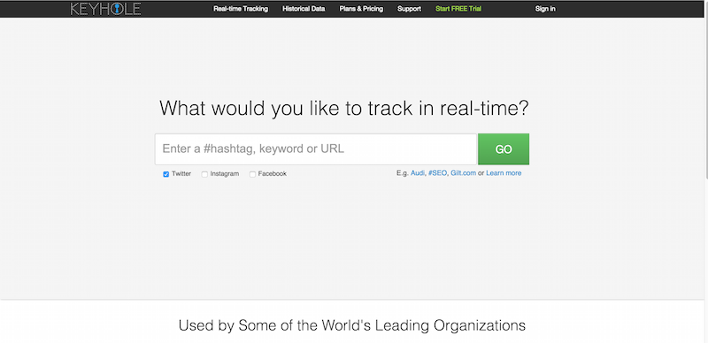 Hashtag Tracking for Twitter  Facebook and Instagram   Keyhole