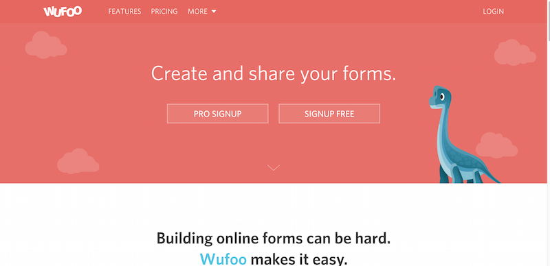 Online Form Builder with Cloud Storage Database   Wufoo