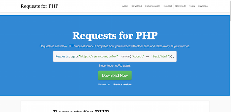 Requests for PHP