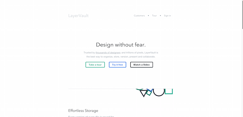 Simple version control for designers   LayerVault